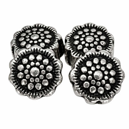 Round Zinia Bead (10 pack) China