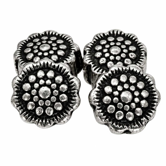 Round Zinia Bead (10 pack)