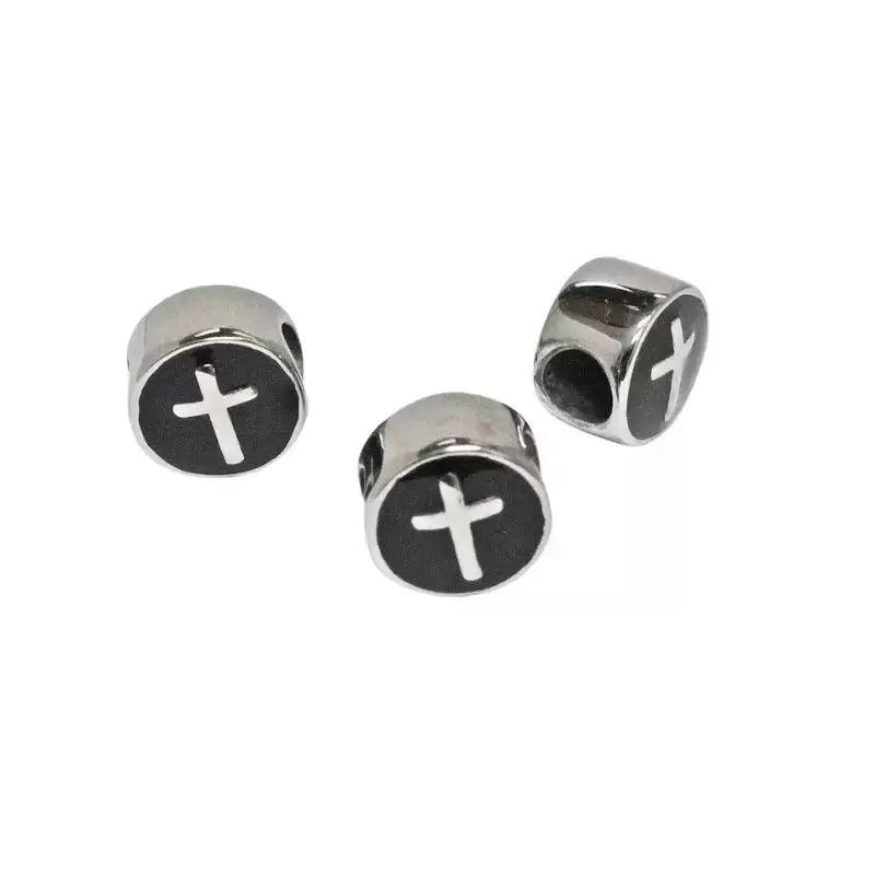 Rounded Roman Cross Bead (1 pack)  China