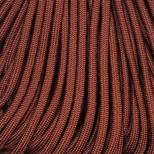 Rust 550 Paracord Made in the USA  163- nylon/nylon paracord