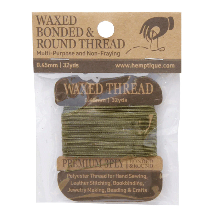  Sage Waxed Bonded Thread Card 162-268