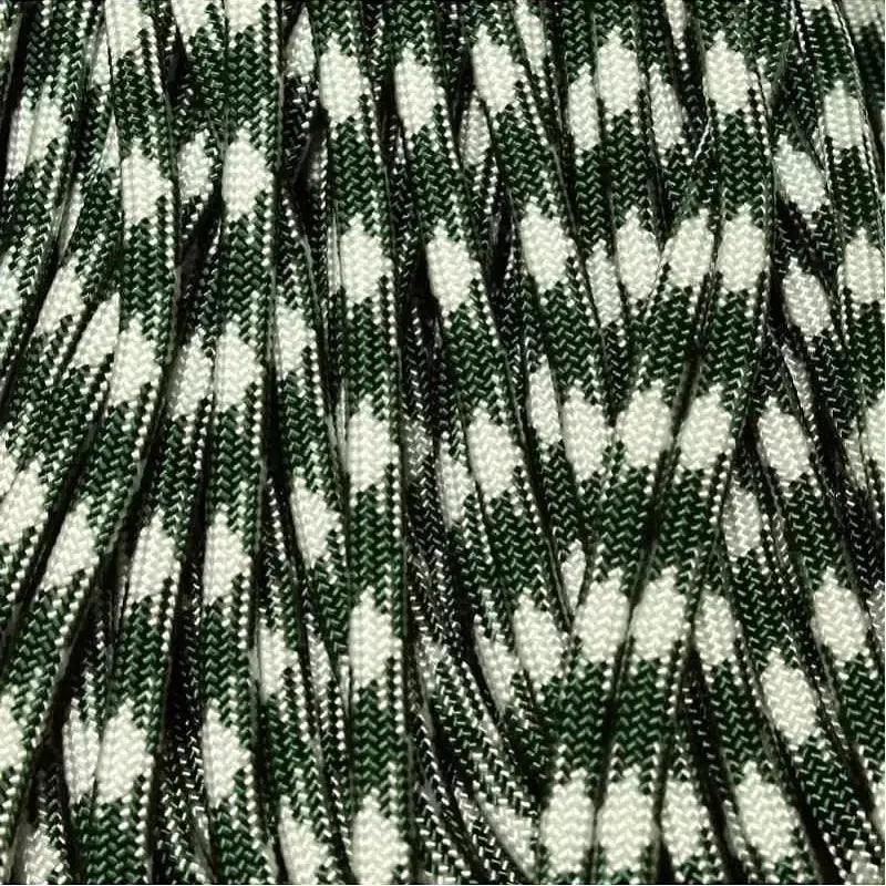 Shamrock Forest 550 Paracord Made in the USA (100 FT.)  163- nylon/nylon paracord