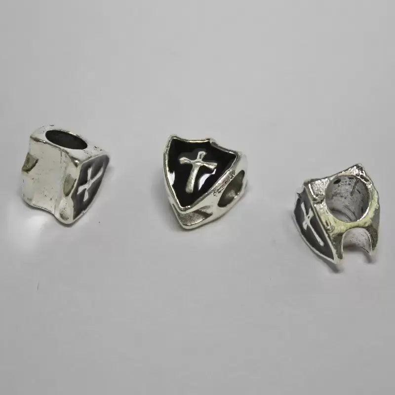 Shield with Cross Bead (5 Pack)  China