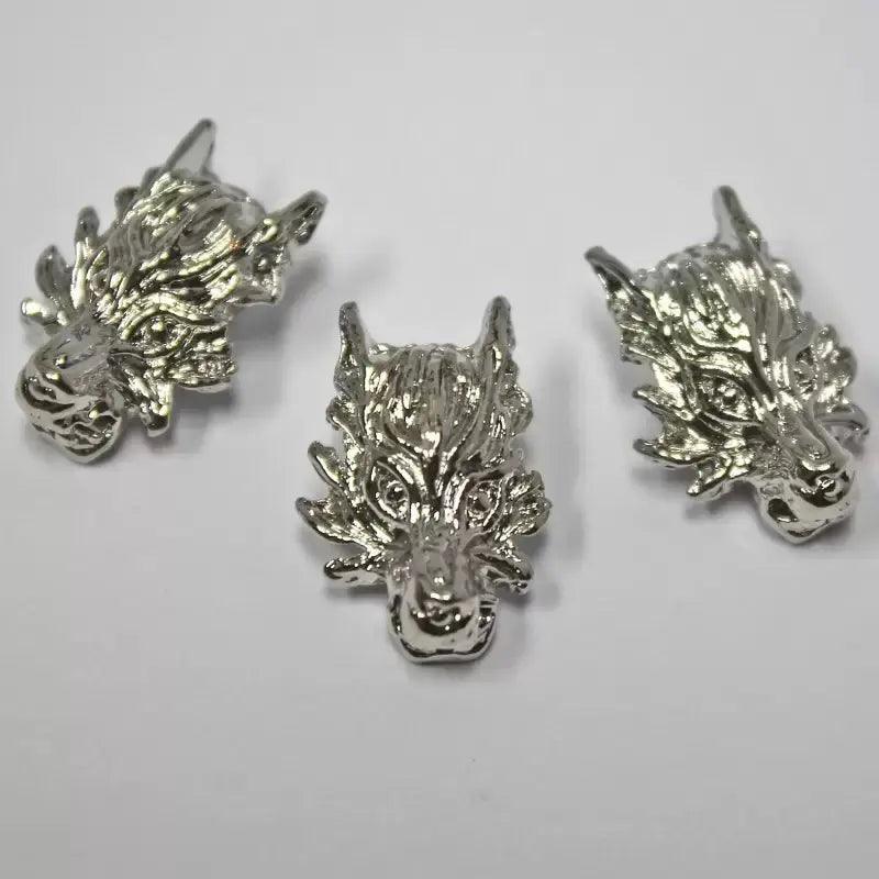 Silver Wolf Bead (1 Pack)  China