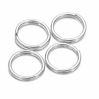Silver Double Loop Split / Jump Rings