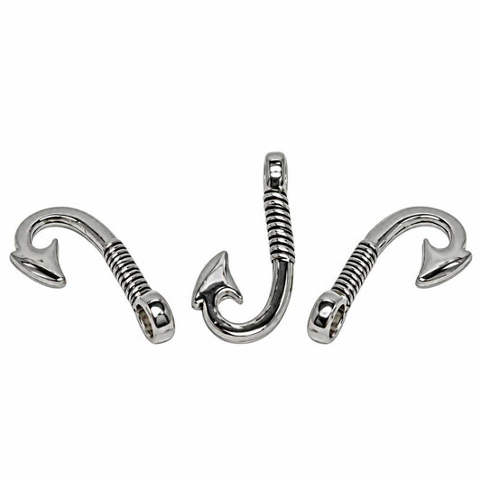 Silver Hook Pendant (10 pack)