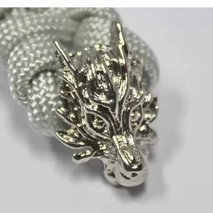 Silver Wolf Bead (5 Pack)