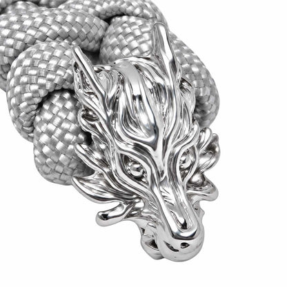 Silver Wolf Bead (5 Pack) China