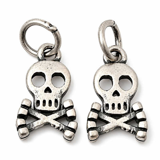 Skull Pendants 925 Sterling Silver (2 Pack) 280-