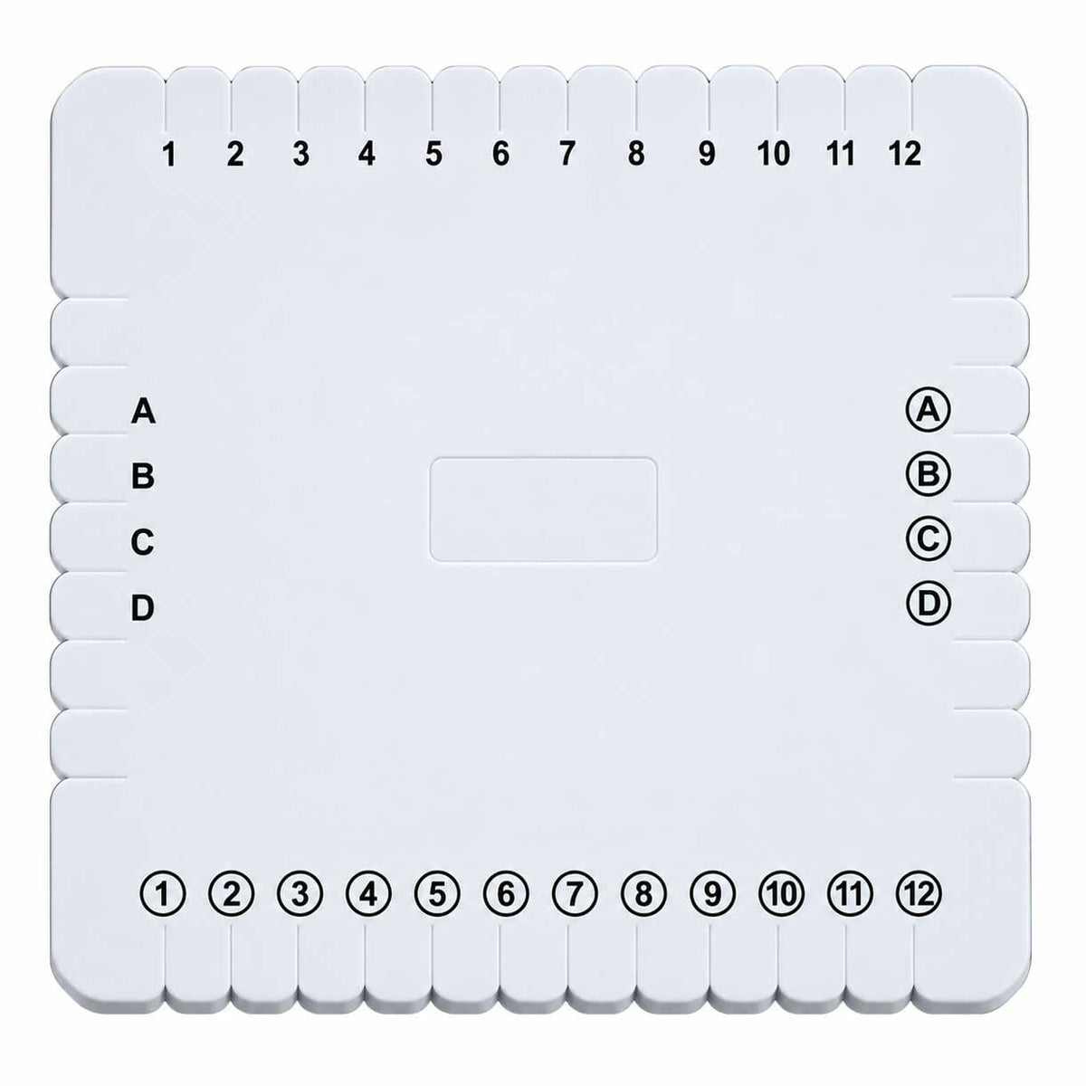 Small Square Eva Braiding Disc/Disk/Macrame Board 10x10x1 cm 280-
