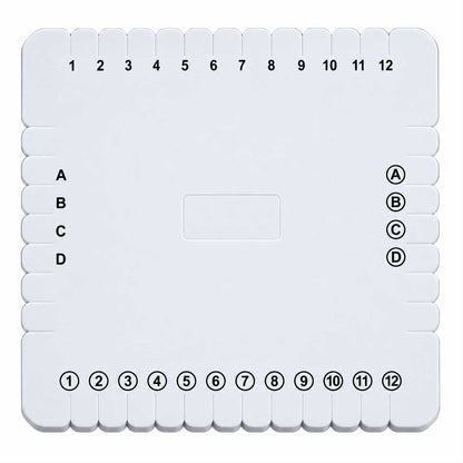 Small Square Eva Braiding Disc/Disk/Macrame Board 10x10x1 cm 280-