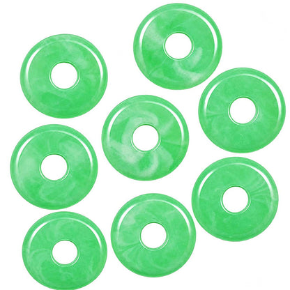 Spring Green Acrylic Disc/Spacer Bead/Charm (100 Pack) 280-