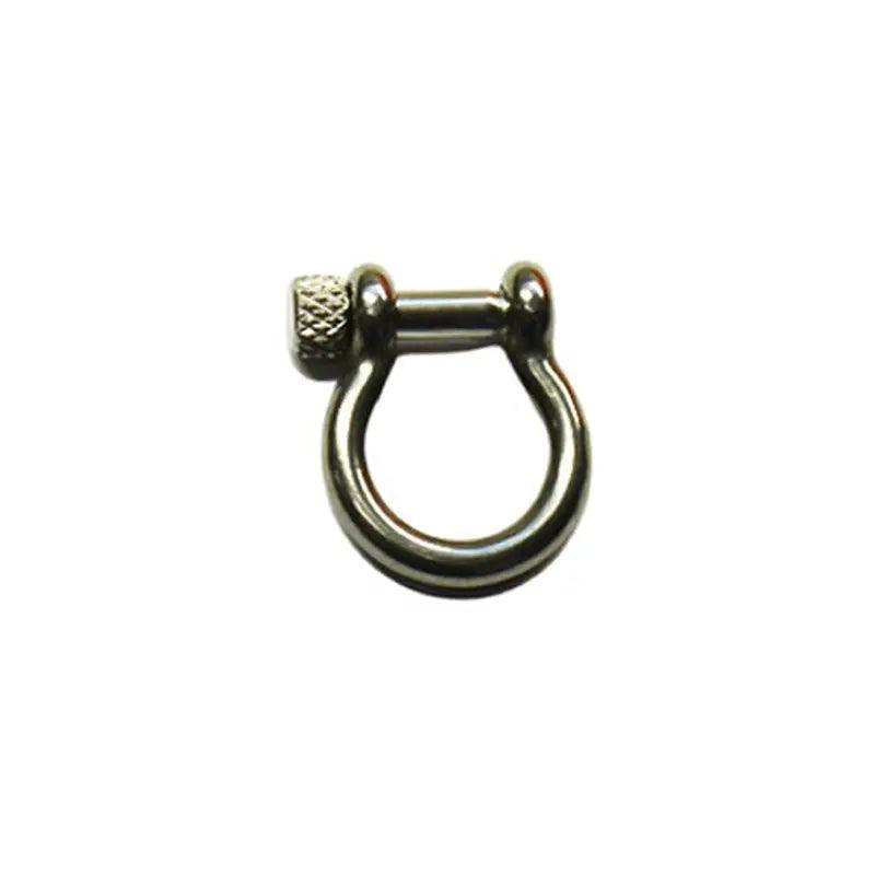 Stainless Steel Bow Shackle Knob (1 Pack)  paracordwholesale