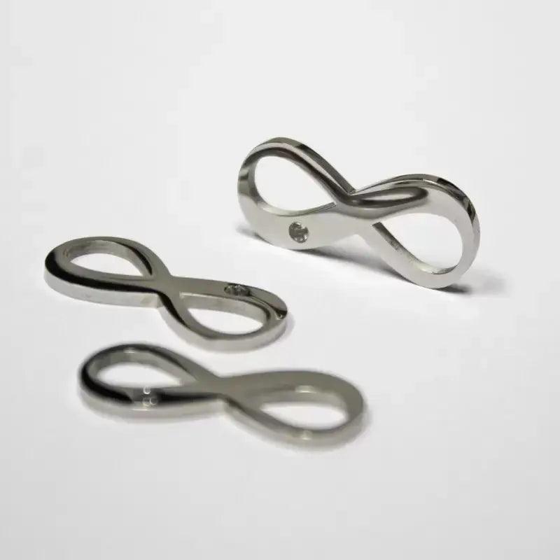 Stainless Steel Infinity Clasp (5 Pack)  China