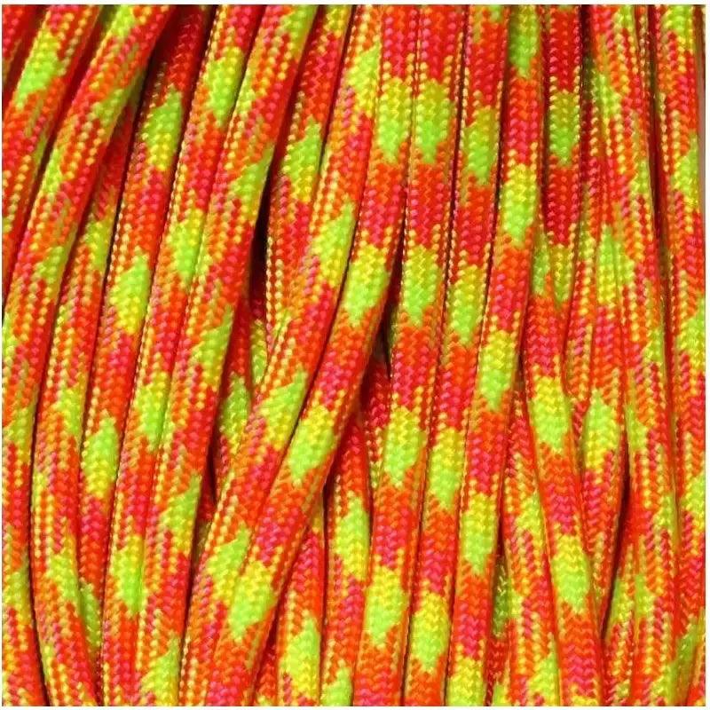 Starburst 550 Paracord Made in the USA (100 FT.)  167- poly/nylon paracord