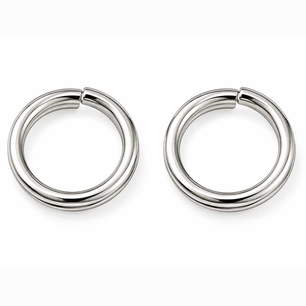Sterling Silver Plated Brass Split/Jump Rings 5x2 mm (25 Pack) 280-