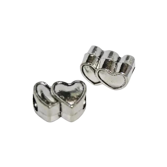 Sweetheart Duo Bead (5 Pack)