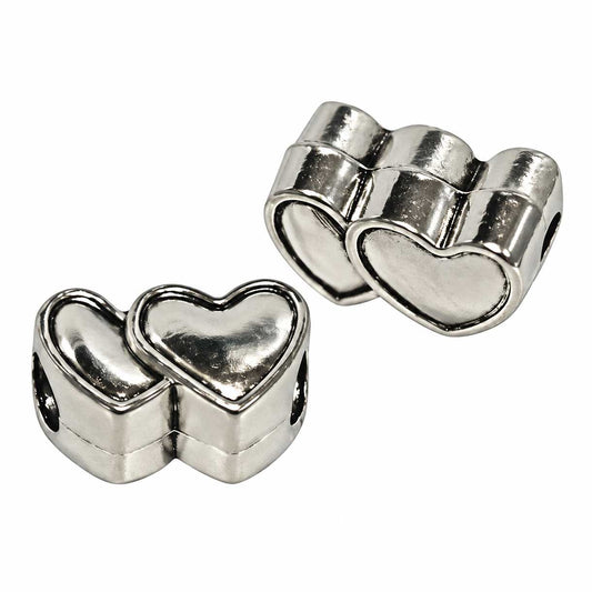 Sweetheart Duo Bead (5 Pack) China