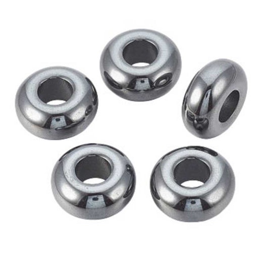 Synthetic Non-nagnetic Hematite Beads (10 Pack)