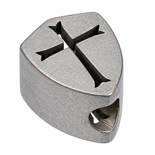 TC4 Titanium Alloy Cross Bead/Charm (1 Pack) 280-