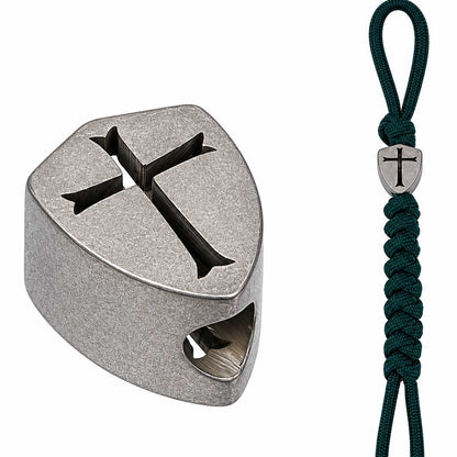 TC4 Titanium Alloy Cross Bead/Charm (1 Pack) 280-
