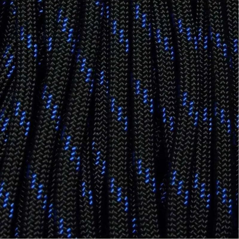 Thin Blue Line 550 paracord Made in the USA (100 FT.) 300FtSpool 163- nylon/nylon paracord
