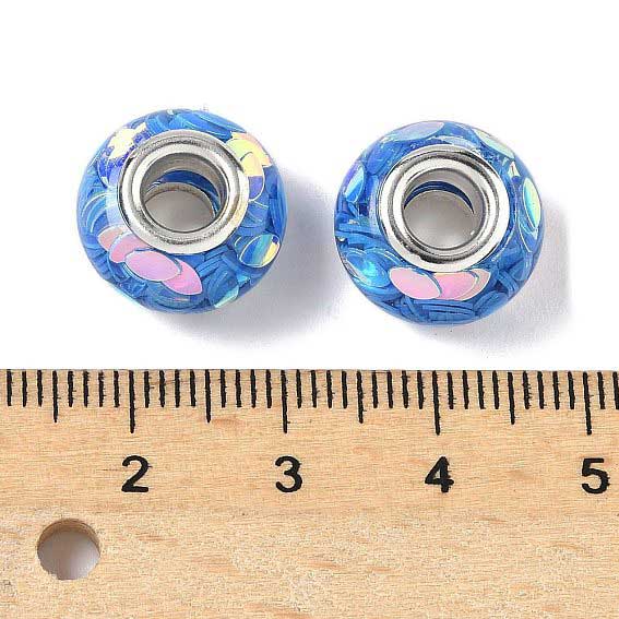 Transparent Resin Mixed Colors Bead/Charm