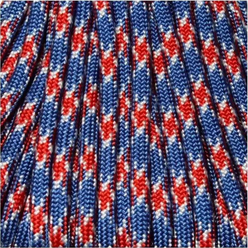 Union Jack 550 Paracord Made in the USA (100 FT.)  167- poly/nylon paracord