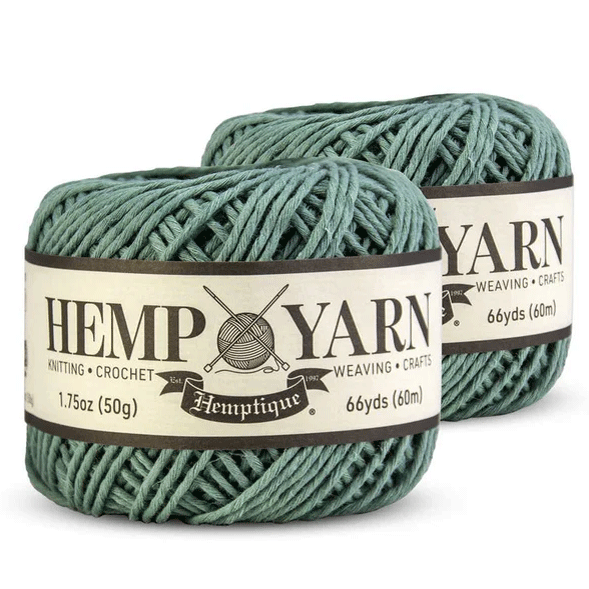 Moss Yarn Cotton and Hemp 2 Pack Total 132 Yards