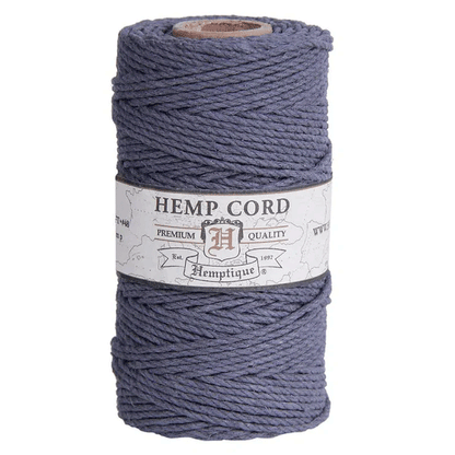 1.8 mm (5/64") Gray Hemp Twine/Cord Spool 62.5 m (205 ft)