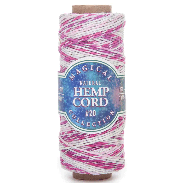 1 mm (3/64")  Magical Fairy Hemp Twine/Cord Spool 57 m (187 ft)