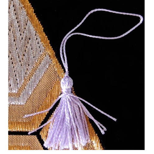 2 Inch Lavender Tassels 12 Pack