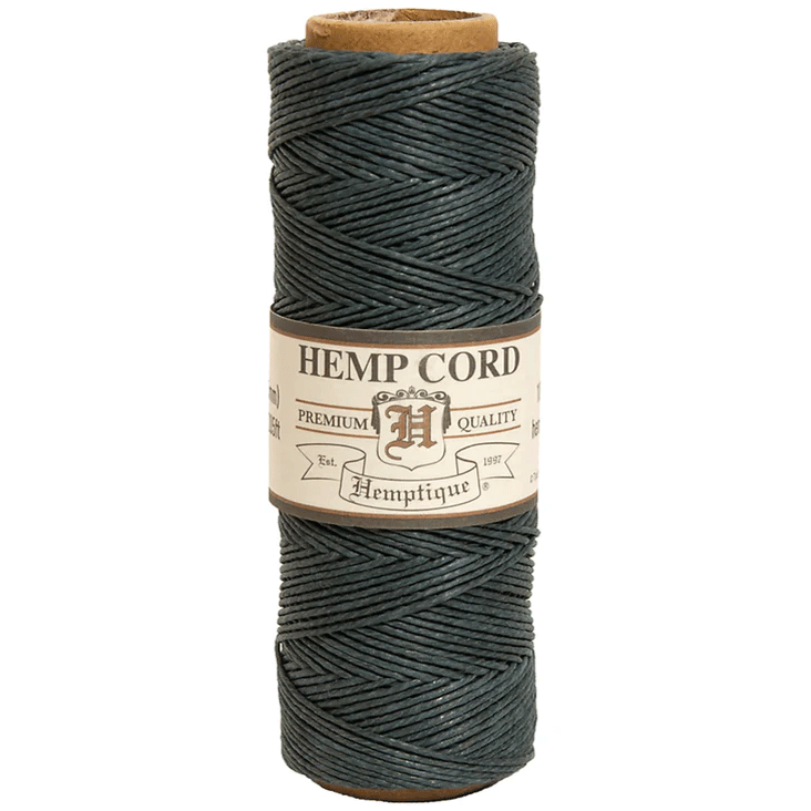 0.5 mm (1/64") Gray Hemp Twine/Cord Spool 62.5 m (205 ft)