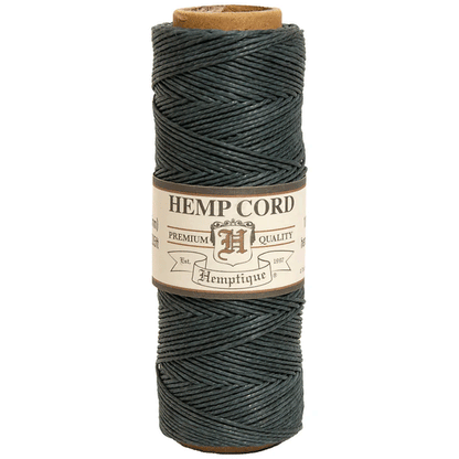 0.5 mm (1/64") Gray Hemp Twine/Cord Spool 62.5 m (205 ft)