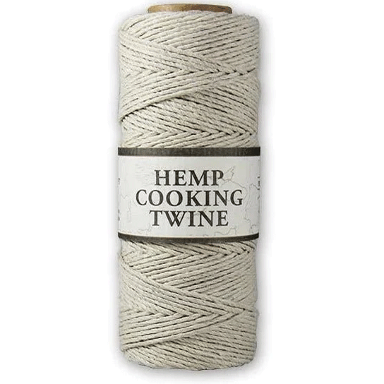 1 mm (3/64") Natural Hemp Cooking Twine/Cord Spool 62.5 m (205 ft)