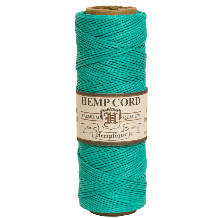 0.5 mm (1/64") Sea Foam Hemp Twine/Cord Spool 62.5 m (205 ft)