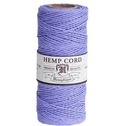 1 mm (3/64") French Blue Hemp Twine/Cord Spool 62.5 m (205 ft)