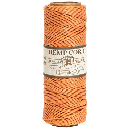 0.5 mm (1/64") Cappuccino Candy Hemp Twine/Cord Spool 62.5 m (205 ft)