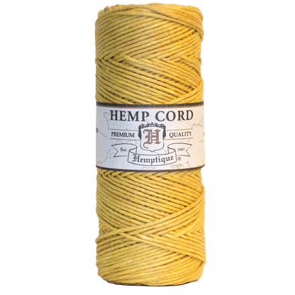 1 mm (3/64") Straw Hemp Twine/Cord Spool 62.5 m (205 ft)