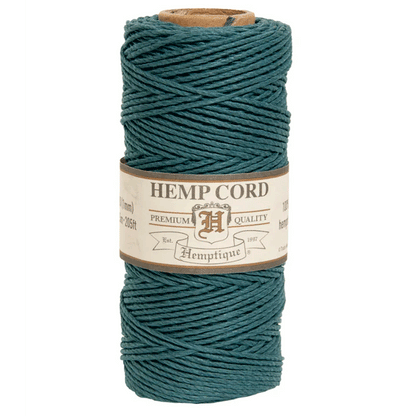 1 mm (3/64") Emerald Hemp Twine/Cord Spool 62.5 m (205 ft)