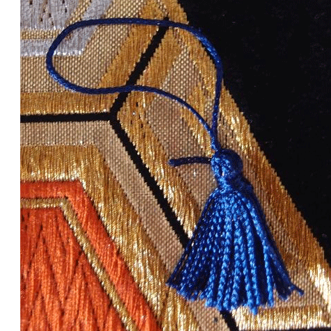 2 Inch Royal Blue Tassels 12 Pack