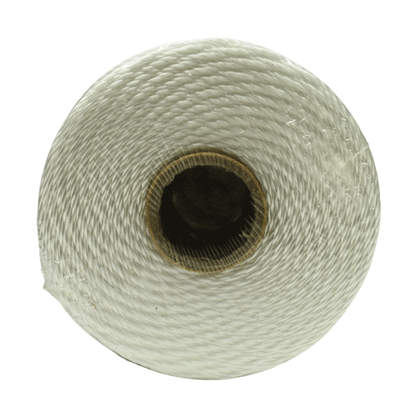 1.6 mm (1/16") #18 White Twisted Nylon Mason Line Twine/Cord Roll 1088 feet