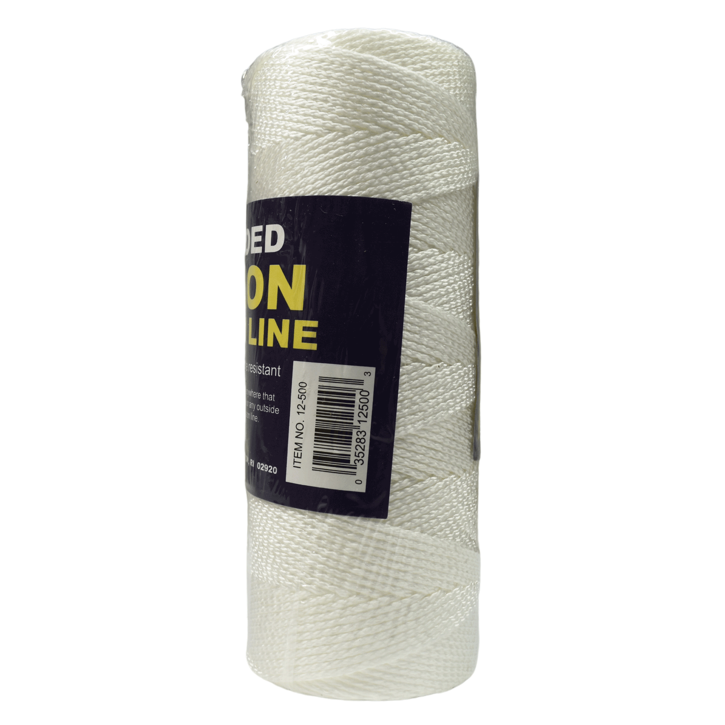 1.6 mm (1/16") #1 White Braided Nylon Mason Line Twine/Cord Roll 500 feet