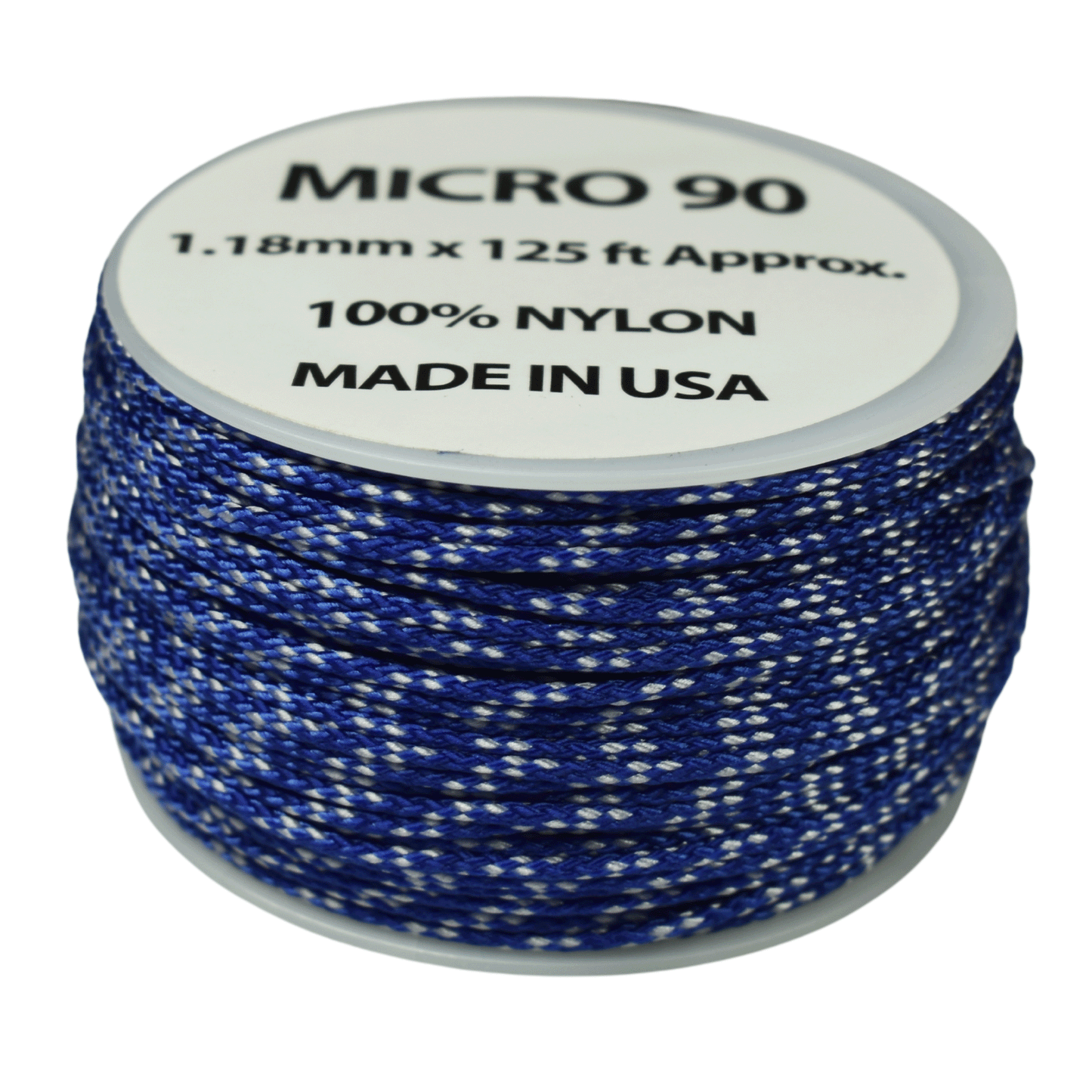 1.18 mm (3/64”) Micro Cord EMS Made in the USA Nylon/Nylon  (125 FT).