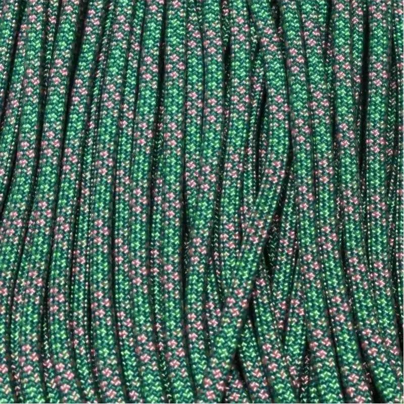 Victorian Rose 550 Paracord Made in the USA (100 FT.)  163- nylon/nylon paracord