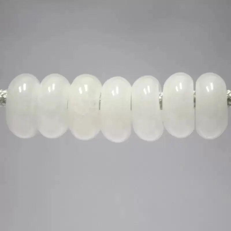 White Quartz Gemstone Bead (10 pack)  China