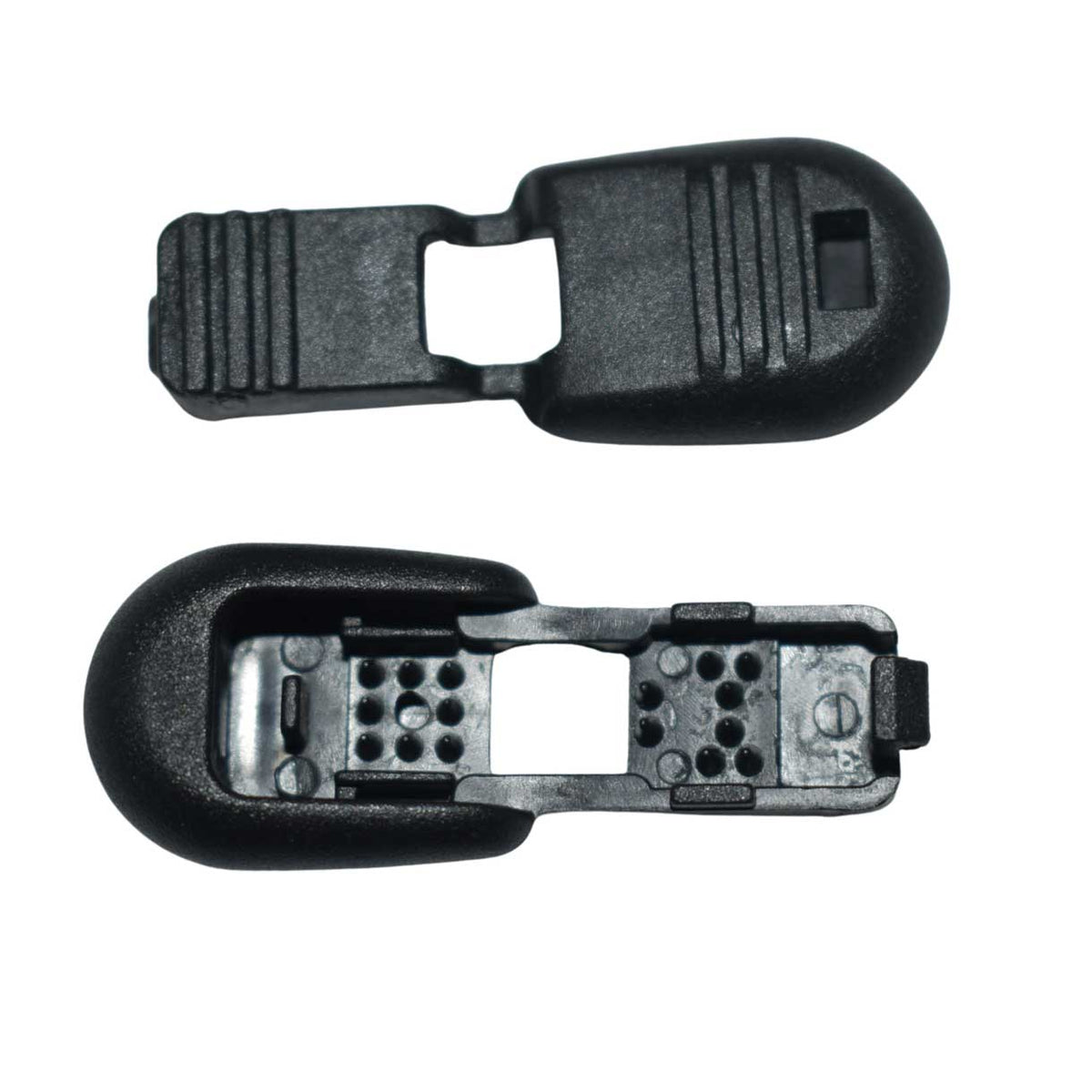 Zipper Pull Ends 3/4"x9/16"x1/4" (10 Pack) paracordwholesale