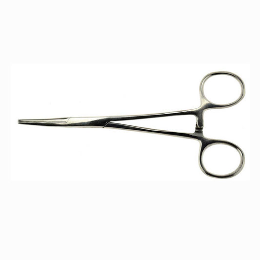 5 1/2" Straight Nose Stainless Steel Locking Forceps (1 Pack)