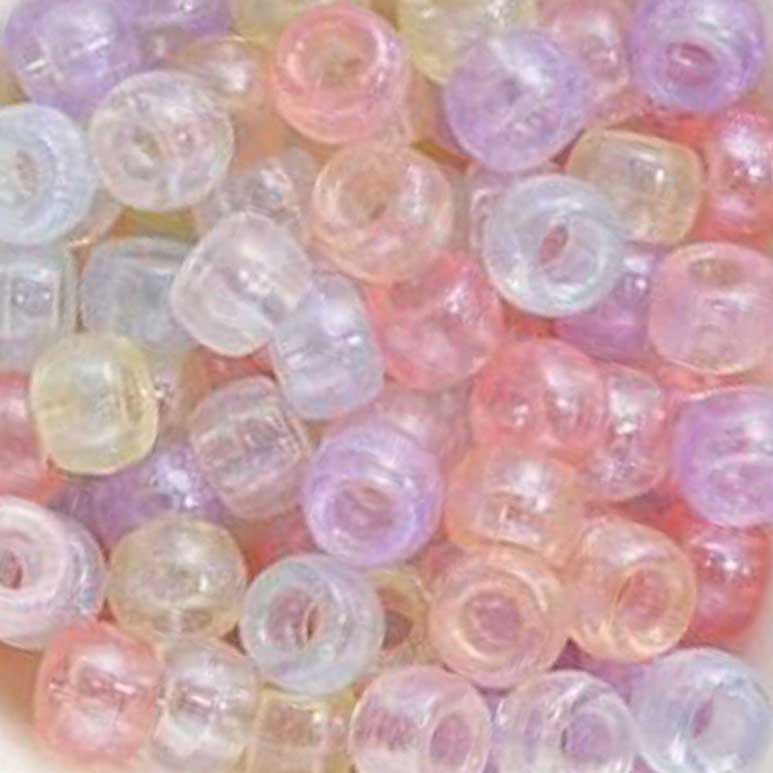 Acrylic Colored Beads (50 pack)