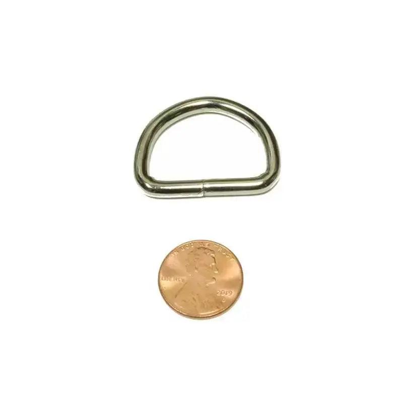 1 Inch Welded Steel D Ring (1 Pack)